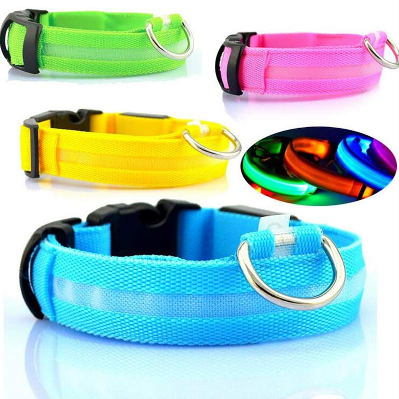 LED Dog Collar USB Rechargeable