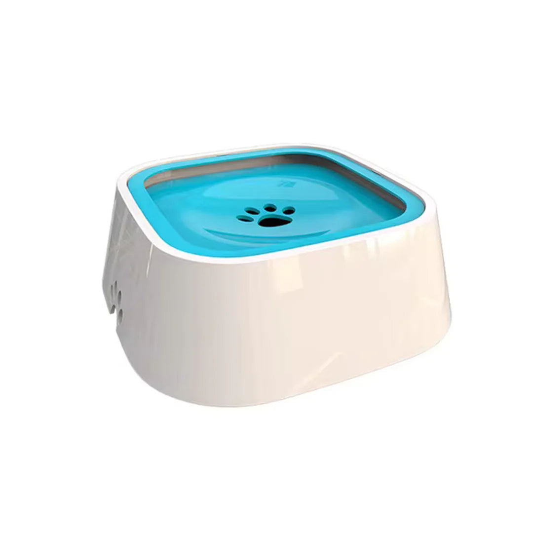 No-Spill Pet Water Bowl with Floating Disc