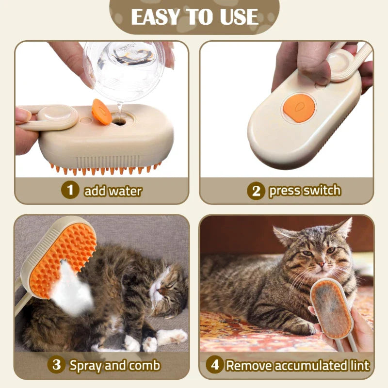 Pet Spray Hair Removal Comb