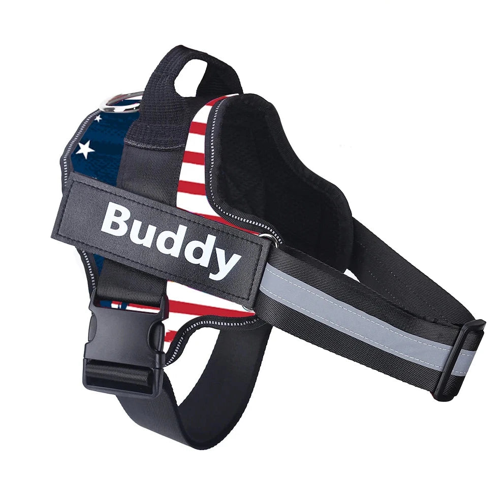 Personalized No-Pull Dog Harness