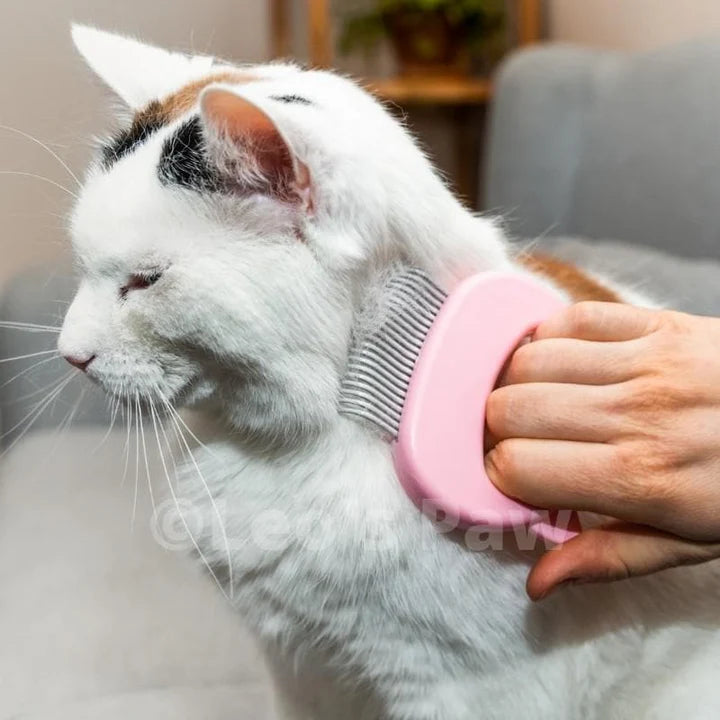 Cat Hair Removal Massaging Shell Comb