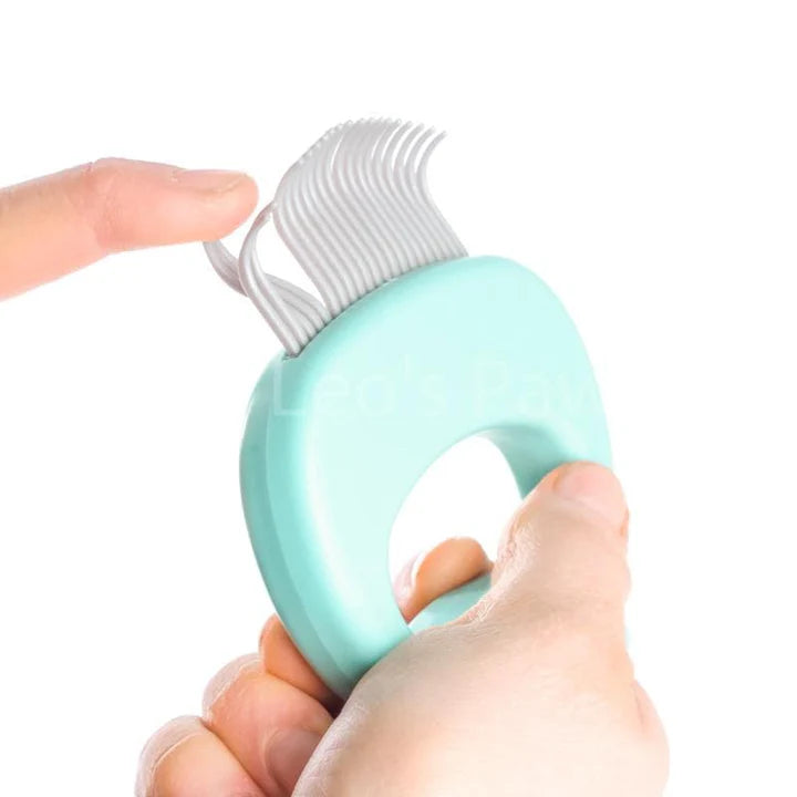 Cat Hair Removal Massaging Shell Comb