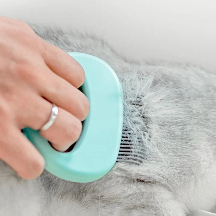 Cat Hair Removal Massaging Shell Comb